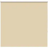 vidaXL Rolgordijn verduisterend 155x150 cm stofbreedte 151,6 cm beige