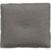 vidaXL Rugkussen Lichtgrijs 50 x 45 x 19 cm Corduroy stof