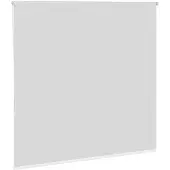 vidaXL Rolgordijn verduisterend 145x150 cm stofbreedte 141,6 cm wit