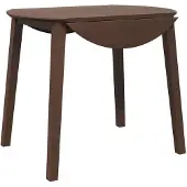 vidaXL Eettafel bruin massief hout rubber
