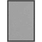 vidaXL Deurmat 40x60 cm grijs