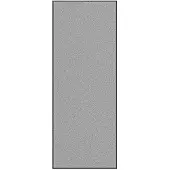 vidaXL Deurmat 115x300 cm grijs