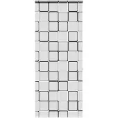 vidaXL Doucherolgordijn met cassette 110x240 cm stofbreedte 106 cm