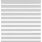 vidaXL Zebra rolgordijn 150x150 cm stofbreedte 145,9 cm lichtgrijs