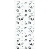 vidaXL Doucherolgordijn 100x240 cm stofbreedte 96 cm