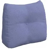 vidaXL Rugkussen Jeans Blauw 60 x 24 x 50 cm Stof