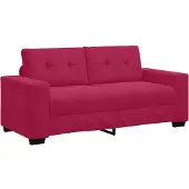 vidaXL Loveseat Sofa Wijnrood 180x77x82 cm Fluweel