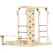 Axi Dex Klimtoestel met Zandbak, Monkey Bars en Picknicktafel