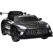 AIYAPLAY Electric Ride-on Car-Kunststof, Metaal-115L x 66B x 44H cm-Zwart