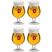 Duvel Bierglazen 330 ml - 4 Stuks