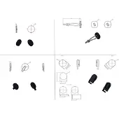 Bachmann CYCLE SET Eindkappen Lus