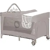 Lionelo Flower Campingbedje 2in1 - Meegroeibed - Co-sleeper - LockGuard - draagtas