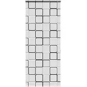 vidaXL Doucherolgordijn met cassette 100x240 cm stofbreedte 96 cm
