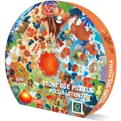 Hape puzzel uit het stenen tijdperk