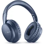 Music Sound headset blauw - Bluetooth 5.4 - inklapbaar