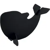 Security Plus 3D vrijstaande walvis-krijtbord met dierenmotief