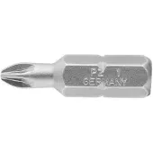 Weidmuller 2748180000 BIT C 6,3 PZ1X25 Kruis-bit Aandrijving: 1/4 (6,3 mm) Uitvoering: Kruiskop Pozidriv PZ 1