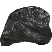 M-Wave Fietsgarage xxl - beschermende peva fietsgarage voor alle standaard fietsen, scooters - 230x135x65 cm - tarpaulin materiaal - zwart