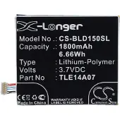 123accu Blu TLE14A07 accu (1800 mAh, huismerk)