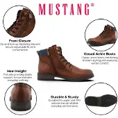 Mustang Veterlaarzen cognac