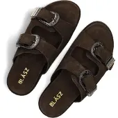 Blasz Dames Slippers Magic-97 - Bruin - Maat 41