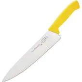 Dick koksmes 25,5cm kleurcode geel
