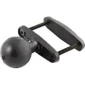 Ram Mounts RAM 3 Maximale Breedte Klemvoet met D-maat 2,25 Diameter Bal, Smartphonehouder, Zwart