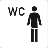 Ivana Pictogram WC Man