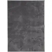 vidaXL Vloerkleed HUARTE laagpolig zacht wasbaar 140x200 cm antraciet