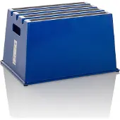 Hjh OFFICE Opstapkrukje / Opstap TIO-E1 kunststof blauw