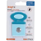 RAUSCH Zap'X - Luizenkam - Manueel - Met Ingebouwde Loep - Afgeronde Tanden - Incl. Reinigingsborstel