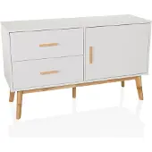 Hjh LIVING Dressoir met 2 lades en 1 deur. TAROLO Kommode, 120x40x72 cm