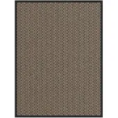 vidaXL Deurmat 80x120 cm bruin