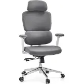 Hjh OFFICE Bureaustoel / draaistoel ERGOMY WF2 Stof grijs