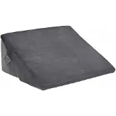 vidaXL Wedge Kussen Grijs 55 x 55 x 26 cm Traagschuim