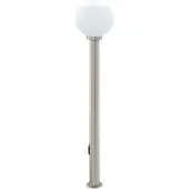 vidaXL Bolderarmatuur met stopcontact 120 cm RVS IP44