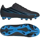 Adidas F50 Hyperfast Club Gras / Kunstgras Voetbalschoenen (MG) Zwart Zwart Blauw