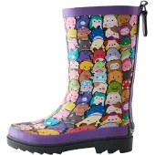 Next Regenlaarzen 'Wellies' blauw / donkerlila / lichtroze / wit