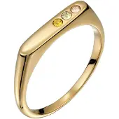 Elli Ring champagne / geel / goud / oranje