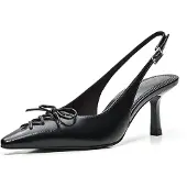 Bershka Slingpumps zwart