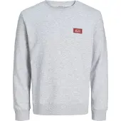 Jack & Jones Sweatshirt 'JJRUSH' wit gemêleerd