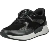 Gabor Sneakers laag zilvergrijs / zwart