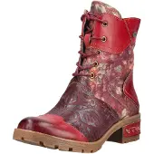 LAURA VITA Veterlaarsjes gemengde kleuren / rood