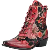 LAURA VITA Veterlaarsjes gemengde kleuren / rood