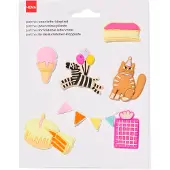 HEMA Patches Letter Klapkrat Feestje