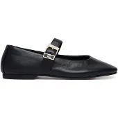 Tommy Hilfiger Ballerina met riempjes zwart