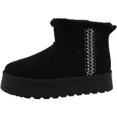 Tom Tailor Boots donkergrijs / zwart / wit