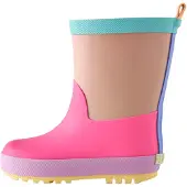 Next Regenlaarzen donkerbeige / turquoise / pink