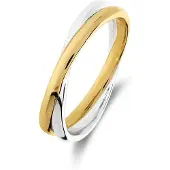 Lucardi Ring goud / zilver