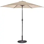 Beliani VARESE - Parasol - Zandbeige - 270 cm - Polyester